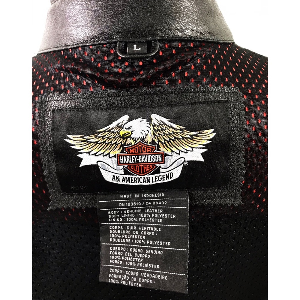 Harley Davidson Pride Leather Switchback Jacket - Picture 13 of 13